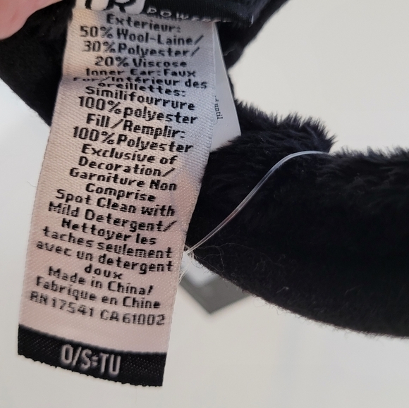 UR Powered Men's Wool Blend Behind The Head Ear Warmers - Size OS - Picture 6 of 7